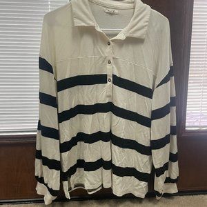 Maurice's women's collared shirt, size Large